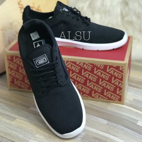 NWT VANS ISO 1,5 Mesh Black Men’s AUTHENTIC - Picture 6 of 7